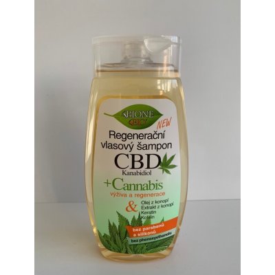 Bione Cosmetics CBD Kanabidiol vlasový šampon 260 ml – Hledejceny.cz