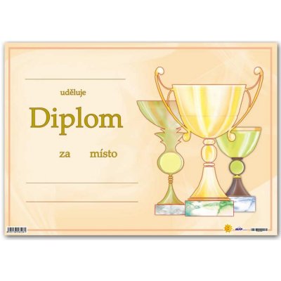 Dětský diplom A4 MFP DIP04-003 – Zboží Mobilmania