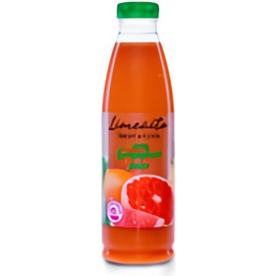 Limeñita Šťáva z růžového grapefruitu s dužinou 100% 0,75 l