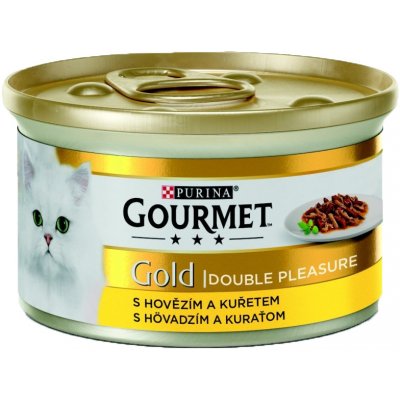 Gourmet Gold kočka pašt. duš.hov.a kuře 85 g – Hledejceny.cz