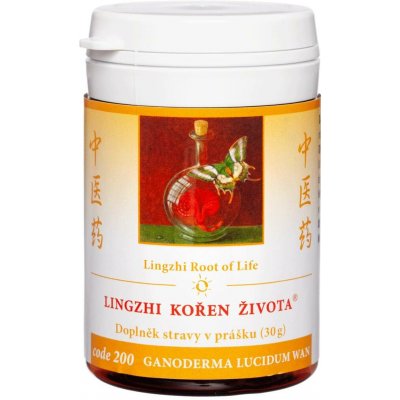 TCM Herbs 200 Lingzhi kořen života prášek 30 g – Hledejceny.cz