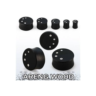 Piercingate plug do ucha s kamínky PTP00239 – Sleviste.cz