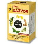 Leros Čajový dýchánek lípa & zázvor 20 x 2 g – Sleviste.cz