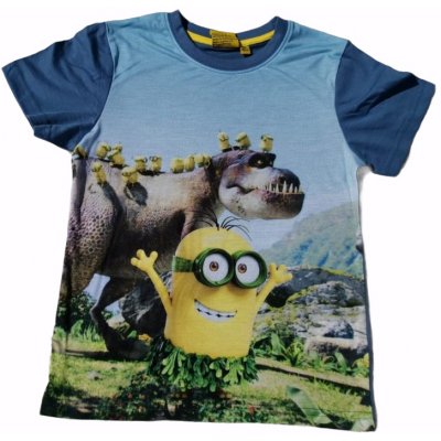 Mimoňi Minions chlapecké tričko Mimoni Dinosaurus
