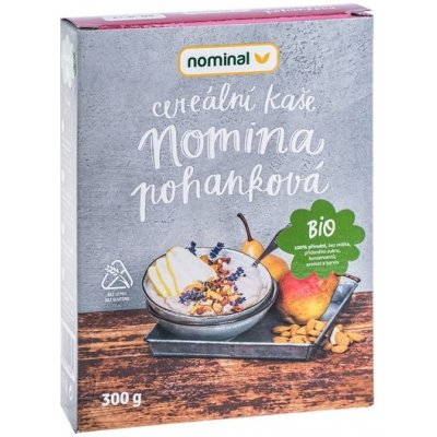 Nominal NOMINA POHANKOVÁ cereální kaše bez lepku BIO 300 g – Zboží Mobilmania