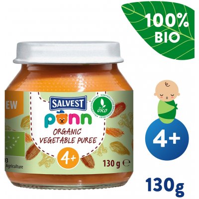 Salvest Põnn BIO Zeleninové pyré 130 g – Zboží Mobilmania