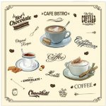 PROCOS Papírové ubrousky 33x33cm 3V café bistro – Zboží Dáma