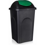 STEFANPLAST MULTIPAT 60 l černý zelené víko – Zboží Dáma