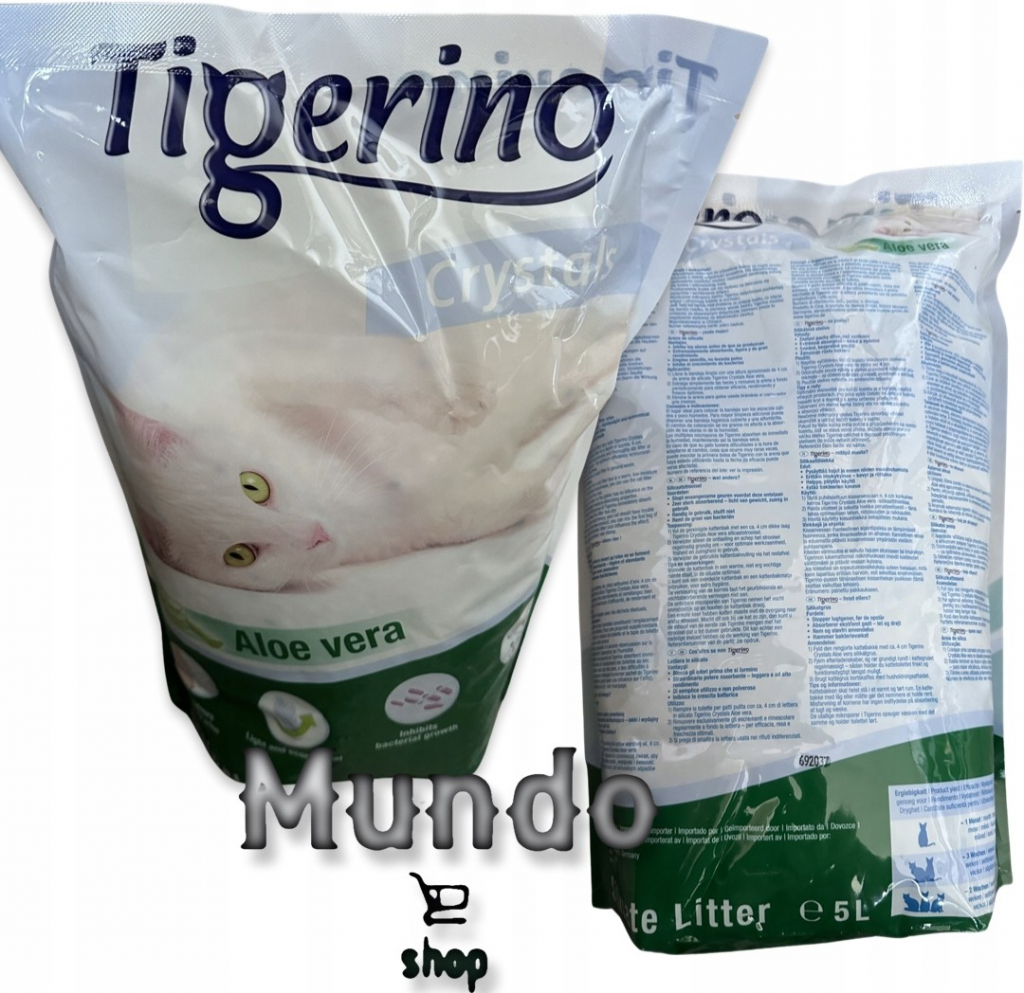 Tigerino Crystals Aloe vera Kočkolit 3 x 5 l