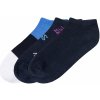 Pepperts Chlapecké ponožky, 3 páry vzorovaná / námořnická modrá / modrá / bílá