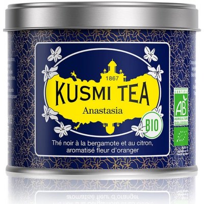 Kusmi Tea Sypaný bio organický černý čaj Anastasia 100 g – Zbozi.Blesk.cz