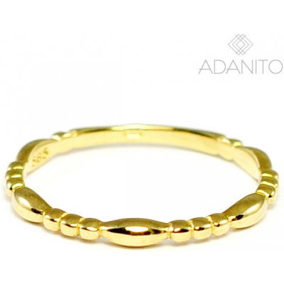 Adanito BRR1067G Zlatý prsten ze žlutého zlata – Hledejceny.cz