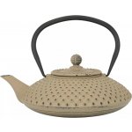 BREDEMEIJER Xilin Čajová konvice litinová s filtrem béžová 1,25l výška 168 mm – Sleviste.cz