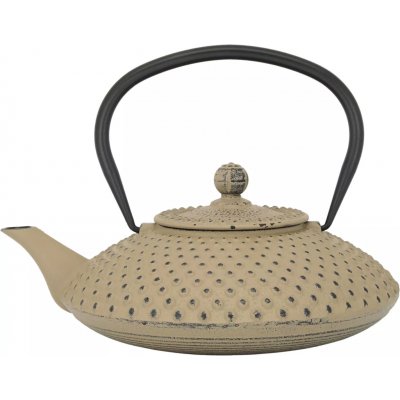 BREDEMEIJER Xilin Čajová konvice litinová s filtrem béžová 1,25l výška 168 mm – Sleviste.cz