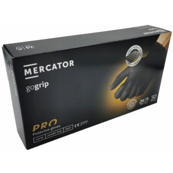 Mercator Medical gogrip jednorázové nitrilové black 50 ks