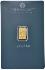 The Royal Mint zlatý slitek Happy Birthday 1 g