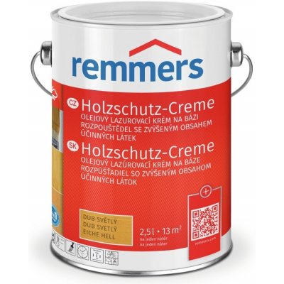 Remmers Holzschutz Creme Lazurovací krém 5 l Pinie Modřín od 1 651 Kč -  Heureka.cz