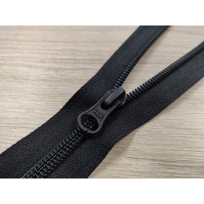 YKK spirálový zip, černá - 55cm – Zboží Dáma