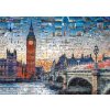 Puzzle Schmidt Koláž Londýn 1000 dílků