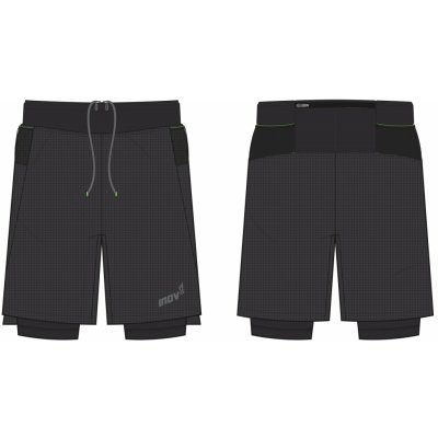 Inov-8 TRAILFLY ULTRA 7 2in1 short M black – Zboží Dáma