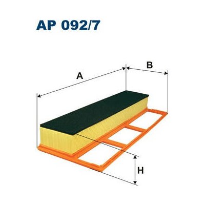 Vzduchový filtr FILTRON AP 092/7 – Hledejceny.cz