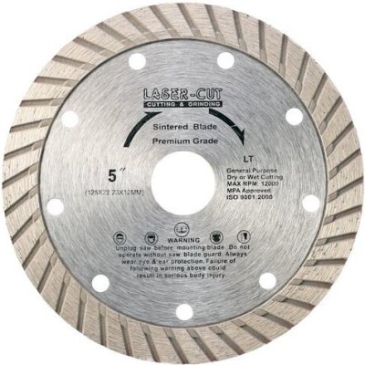 Laser Cut Kotouč diamantový řezný 125 x 22,2 x 12 mm L00117