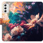 Pouzdro iSaprio Flip s kapsičkami na karty - Spring Flowers Samsung Galaxy M52 5G – Zbozi.Blesk.cz