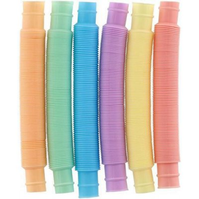 Teddies Stavebnice trubky/trubičky natahovací 6 ks – Zboží Mobilmania