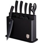 Berlingerhaus BH 2492 Matte Black Collection ve stojanu 11 ks – Zboží Dáma