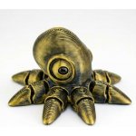 Svíčkománie3D Flexi 3D miniaturka chobotnice z 3D tiskárny Zlato černá – Hledejceny.cz