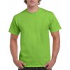 Pánské Tričko Pánské 100% bavlněné tričko Ultra Gildan zelená limetka