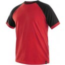 Trička krátký rukáv tričko s krátkým rukávem OLIVER červeno-černé