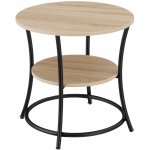 tectake 404446 odkládací stolek saint louis 55x56cm - industrial světlé dřevo – Sleviste.cz