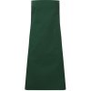 Zástěra Premier Workwear Gastro zástěra tělo PR190 Bottle Green Pantone 7484C 70x86cm