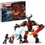 LEGO® Marvel 76289 Sestavitelná figurka Thor vs. Surtur – Zboží Živě