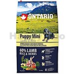 Ontario Puppy Mini Lamb & Rice 6,5 kg – Zboží Mobilmania