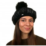 Willi Hats Heaven zimní černý baret ozdobený Willi Perlesa – Hledejceny.cz