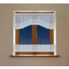 Záclona Dekorační vitrážová žakárová záclona THOSUND 30 bílá 300x30 cm (cena za spodní díl) MyBestHome