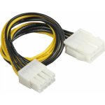 goobay P4 (8pinů) napájecí prodlužovací kabel 20cm (51361) - 11.92.1023 – Sleviste.cz