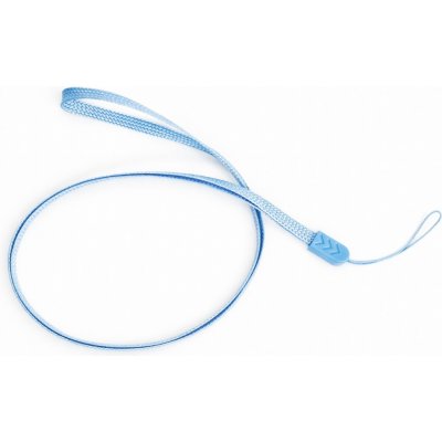 Šňůrka na mobilní telefon 6mm, barva modrá – Zboží Živě