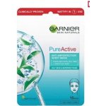 Garnier Skin Naturals Pure Active textilní maska obohacená o čajovník a kyselinu salicylovou 23 g – Zboží Mobilmania