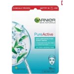 Garnier Skin Naturals Pure Active textilní maska obohacená o čajovník a kyselinu salicylovou 23 g – Sleviste.cz