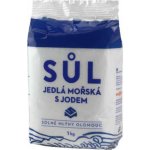 Solné Mlýny sůl jedlá mořská s jodem 1 kg – Zboží Dáma