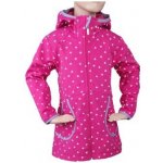 Softshellový kabát s reflexními srdíčky 0105 růžový – Sleviste.cz