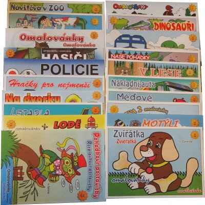 Omalovánky A5 mix – Hledejceny.cz