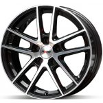 PLATIN P73 6x15 5x100 ET38 black polished | Zboží Auto