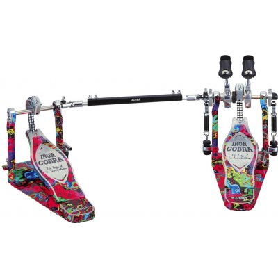 Tama 50th Limited Iron Cobra 900 Marble Psychedelic Rainbow Power Glid – Hledejceny.cz