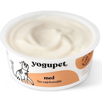 Yogupet Jogurt s medem 110 g – Sleviste.cz