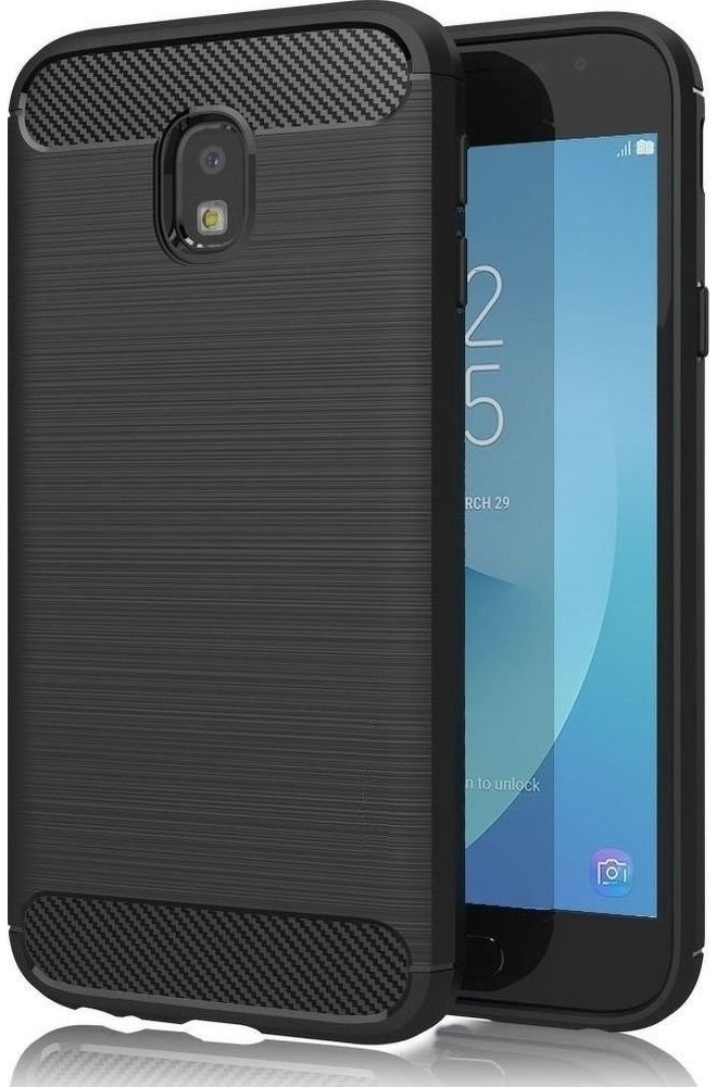 Pouzdro Forcell Carbon Samsung Galaxy J3 2017 černé