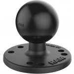 RAM Mounts kruhový držák s AMPS vzorem děr s 1,5" kulovým čepem – Sleviste.cz